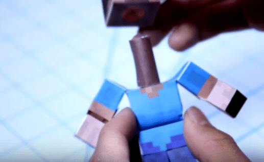 Cách Làm Skin Minecraft Bằng Giấy