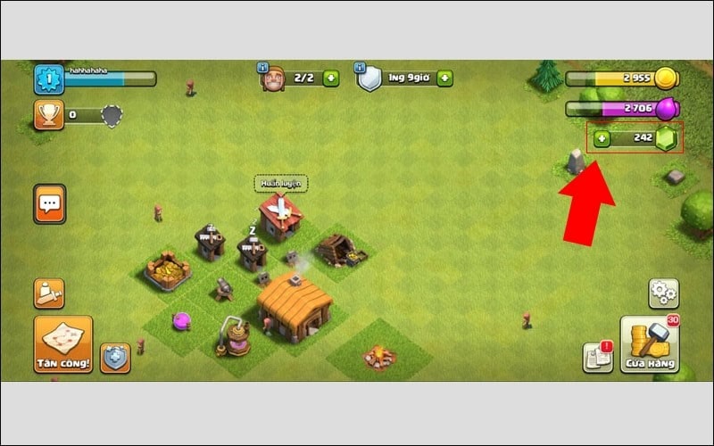 Cách Nạp Clash Of Clan