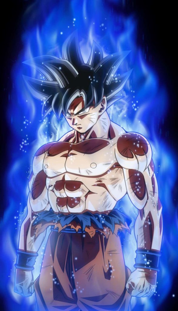 Hình Ảnh Goku Bản Năng Vô Cực Hoàn Thiện