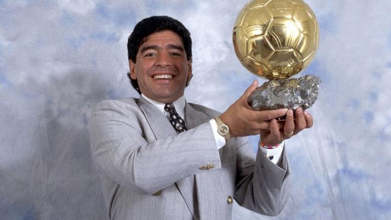Maradona có mấy quả bóng vàng?